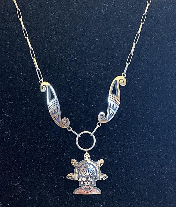 Water Maiden on Handmade Chain
